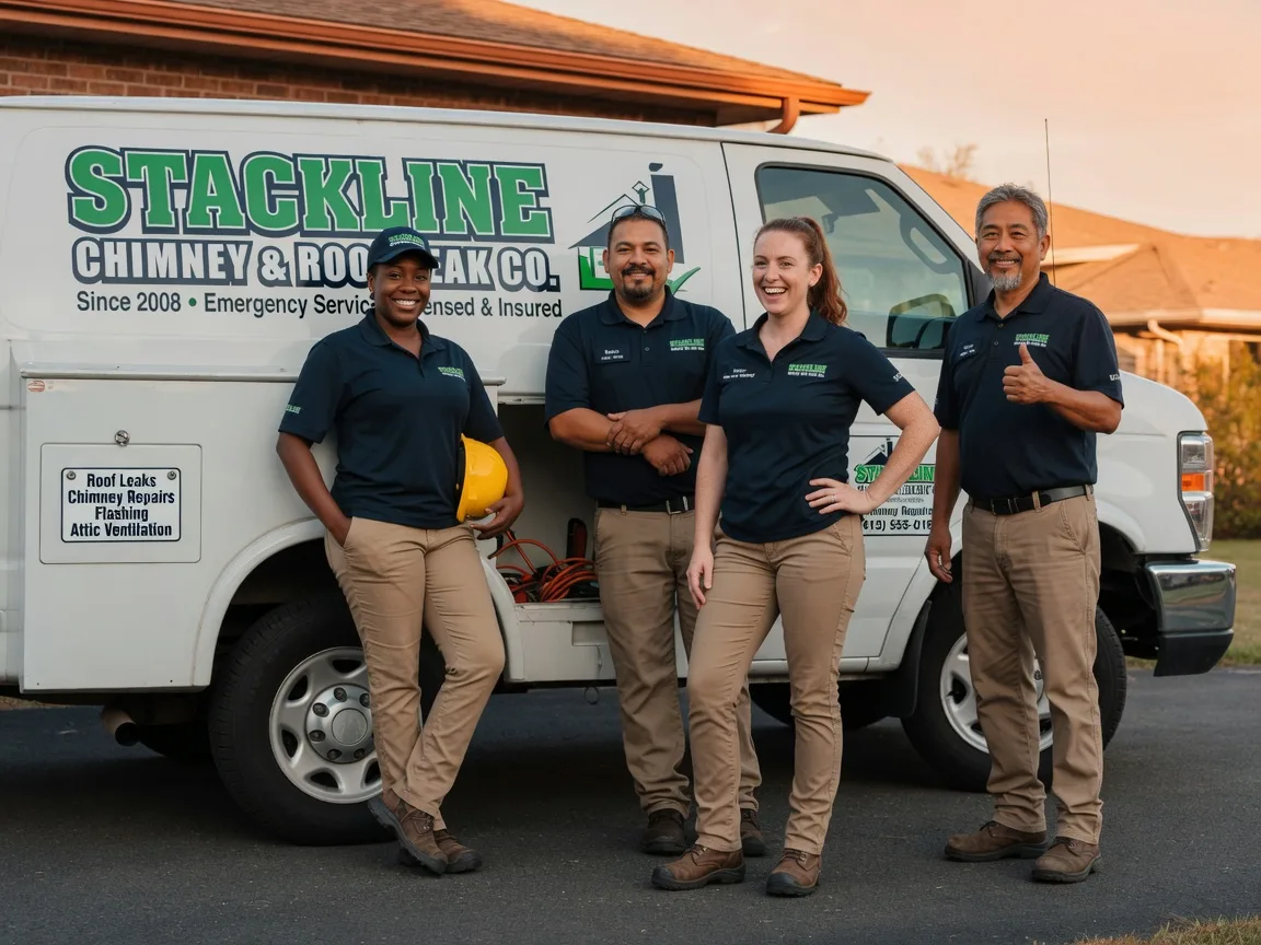 Chimney flashing repair company in Rousseau, KY